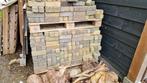 Betonklinkers genuanceerd dik formaat, Tuin en Terras, Tegels en Klinkers, Ophalen, Gebruikt, Klinkers, 10 m² of meer