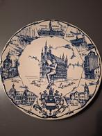 Delfts Blauw Wandbord Leuven, Antiek en Kunst, Ophalen of Verzenden