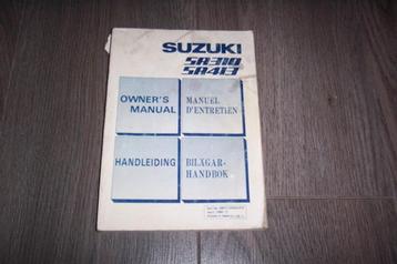 Gebruikershandleiding SUZUKI SWIFT sa310/sa413 1983/1989 beschikbaar voor biedingen