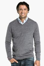 Joe Merino - V-hals - M - harvard grey - goede staat, Maat 52/54 (L), Joe Merino, Ophalen of Verzenden, Grijs