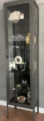 Vitrinekast metaal, Huis en Inrichting, Ophalen, 50 tot 100 cm, Metaal, Modern