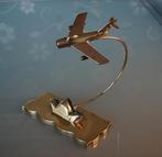 Jet Straaljager Vliegtuig MIG 15 Trench Art Brons en Messing, Ophalen of Verzenden