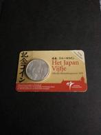 2009 Het Japan vijfje in coincard, Postzegels en Munten, Munten | Nederland, Ophalen of Verzenden, Koningin Beatrix, Euro's