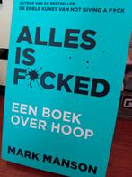 Mark Manson - Alles is f*cked, Boeken, Verzenden, Zo goed als nieuw, Mark Manson
