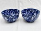 Burleigh - Blue Calico - Bowls, Verzenden, Aardewerk, Overige stijlen, Kom(men)