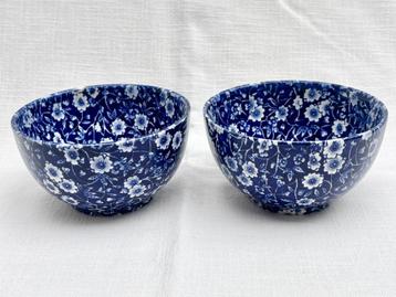 Burleigh - Blue Calico - Bowls beschikbaar voor biedingen