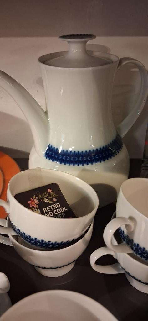 Vintage Thomas Germany Koffieset, Gebruikt, Thomas Germany, Service@rosenthal.de, Ophalen of Verzenden