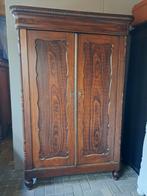 Originele biedermeier meidenkast linnenkast kledingkast, Ophalen of Verzenden
