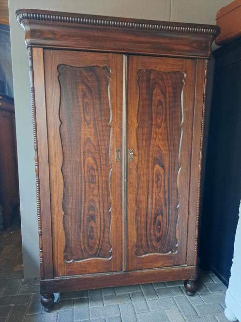 Originele biedermeier meidenkast linnenkast kledingkast, Antiek en Kunst, Antiek | Meubels | Kasten, Ophalen of Verzenden
