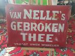Bol emaille Bord Van Nelle Gebroken Thee, Ophalen of Verzenden