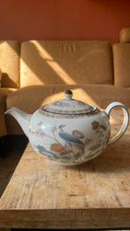 Wedgwood Kutani Crane theepot, Antiek en Kunst, Antiek | Servies los, Ophalen of Verzenden