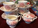 Vintage Johnson Bros Rose Chintz Pink Servies, Ophalen of Verzenden