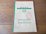 Instructieboek Opel Olympia Rekord 1953, Ophalen of Verzenden