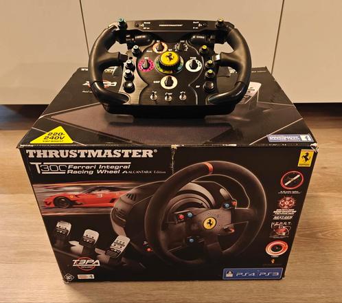 T300 Ferrari Integral Racing Wheel Alcantara Edition, Spelcomputers en Games, Spelcomputers | Overige Accessoires, Zo goed als nieuw