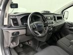 Ford Transit Custom 2.0TDCi 130PK Lang | Euro 6 | Achterdeur, Stof, Gebruikt, Zwart, Wit