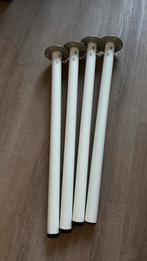 4 tafelpoten NIEUW, Ophalen, Zo goed als nieuw, Rond, 50 tot 100 cm