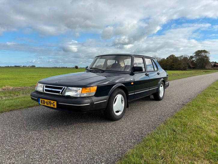 Saab 900 2.0 i16 1991 Embassy Blue, Auto's, Saab, Particulier, Saab 900, Airbags, Centrale vergrendeling, Climate control, Lichtmetalen velgen
