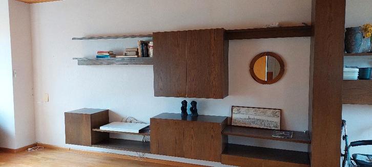 Banzbord wandmeubel  5.75 m lang, Huis en Inrichting, Kasten | Wandmeubels, Gebruikt, 200 cm of meer, 300 cm of meer, 25 tot 50 cm