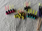 adv 802 /  NIEUW mixset38 stroom dobbers, Watersport en Boten, Ophalen of Verzenden, Nieuw, Dobber of Lood
