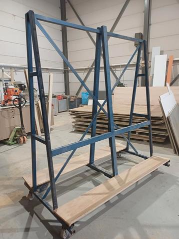 horizontaal transportrek platen 2 stuks beschikbaar voor biedingen