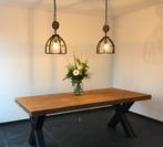 Lampen set industriële look - 2 x hang, 1 vloer en 1 tafel, Ophalen, 50 tot 75 cm, Zo goed als nieuw, Metaal