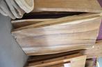 Boomstamtafel 220 cm suar -BT989 - 2,2 meter boomstamtafel (, 100 tot 150 cm, Ophalen of Verzenden, Vijf personen of meer, Rechthoekig