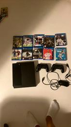 Playstation 4 met 11 spellen 2 controllers en optionele muis, Spelcomputers en Games, Spelcomputers | Sony PlayStation 4, Met 2 controllers