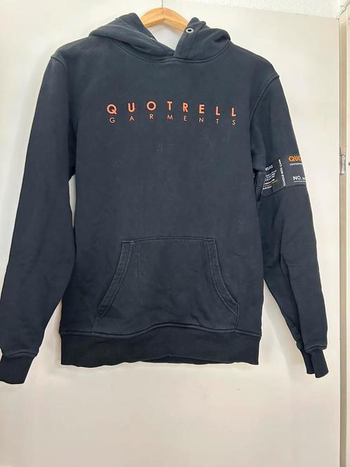 Heren hoodie merk Quotrell maat M, Kleding | Heren, Truien en Vesten, Gedragen, Maat 48/50 (M), Zwart, Ophalen of Verzenden