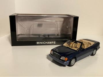 Mercedes E-klasse Cabrio 1994 (w124)  1/43 Minichamps beschikbaar voor biedingen