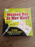 Wedden Dat Je Het Kan? - Nieuw!, Hobby en Vrije tijd, Gezelschapsspellen | Bordspellen, Drie of vier spelers, Ophalen, Nieuw