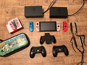 Nintendo switch met toebehoren beschikbaar voor biedingen