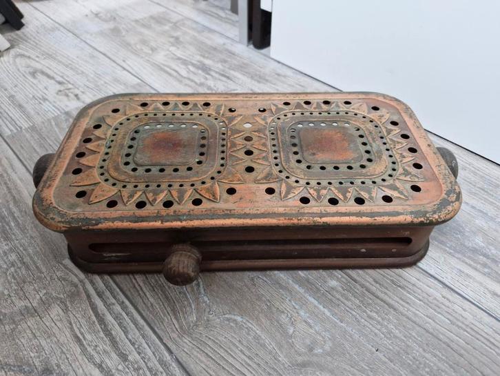 oude scandinavische rechaud., Antiek en Kunst, Curiosa en Brocante, Ophalen of Verzenden