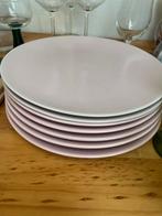 Roze dinerborden Hema & Ikea - Set van 8, Ophalen, Gebruikt, Bord(en), Effen