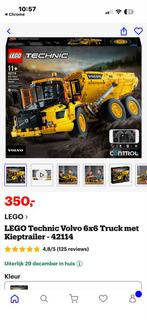 Lego Technic Volvo Truck 42114 - Compleet, Ophalen, Zo goed als nieuw, Complete set, Lego