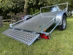 NIEUW Quad Motor Trailer kantelbaar Traanplaat laadvloer, BW Trailers, Nieuw, Info@bwtrailers.be, Walemstraat 94 A-B, 2570 Duffel, België