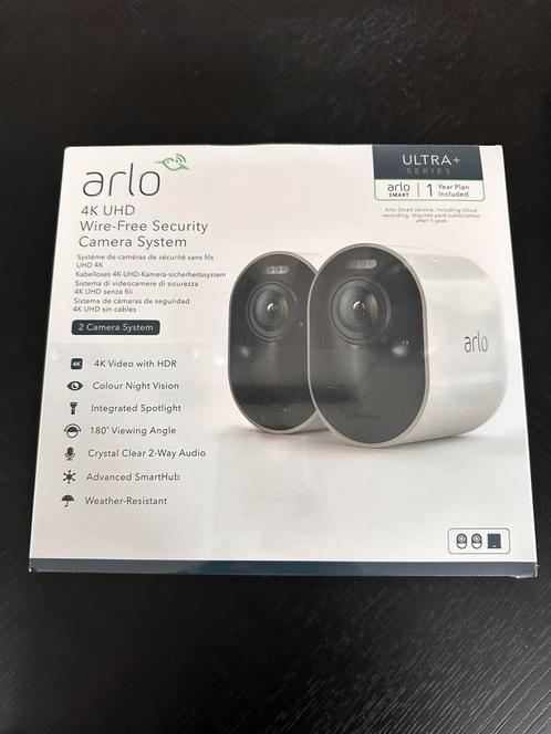 Arlo Ultra+, Audio, Tv en Foto, Videobewaking, Nieuw, Ophalen of Verzenden