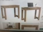 VidaXL Bureau 100x45 Eikenkleur, Ophalen, Nieuw, Bureau