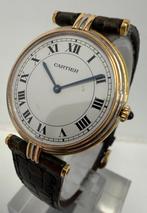Cartier 18k goud Trinity Vendome Trinity 881003, Overige merken, Polshorloge, Ophalen of Verzenden, Goud