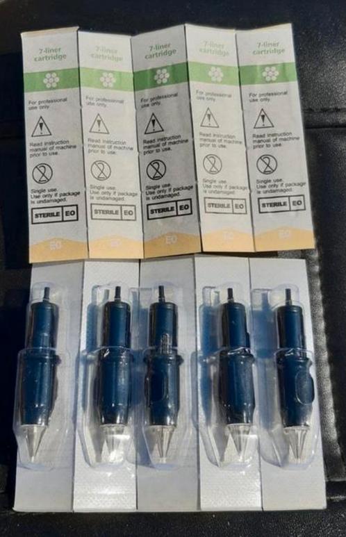 Tattoo machine cartriges 7rl NIEUW in doos, Hobby en Vrije tijd, Overige Hobby en Vrije tijd, Nieuw, Ophalen of Verzenden