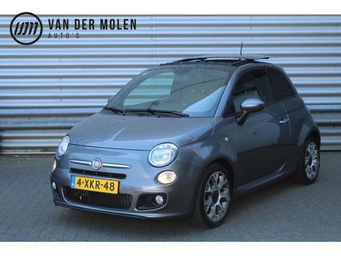 Fiat 500 0.9 TwinAir 81pk Turbo 500S Panoramadak NL-Auto NAP, Auto's, Fiat, Bedrijf, Te koop, ABS, Airbags, Airconditioning, Alarm