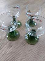 4 kleine wijnglazen, Ophalen, Glas, Overige stijlen, Glas of Glazen