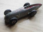 Dinky Toys 23a – Racing car silver red – ca. 1950, Ophalen of Verzenden, Gebruikt, Auto's