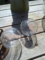 2 oude glazen drijvers, Antiek en Kunst, Ophalen