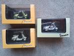Set van 3 Vespa schaalmodellen, Hobby en Vrije tijd, Ophalen of Verzenden, Zo goed als nieuw, Auto, Overige merken