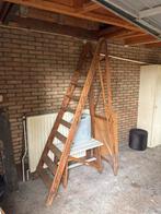 Houten Trap - 2 tot 4 meter, Doe-het-zelf en Verbouw, Ladders en Trappen, Ophalen, Gebruikt, Trap, 2 tot 4 meter