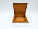 Zilveren sigarettendoos, H. Matthews, Birmingham, 1925, Antiek en Kunst, Antiek | Goud en Zilver, Verzenden, Zilver