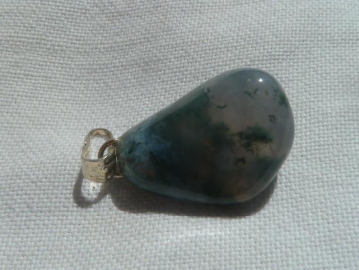 Hanger van Mosagaat, Sieraden, Tassen en Uiterlijk, Kettinghangers, Nieuw, Steen of Mineraal, Overige kleuren, Overige voorstellingen