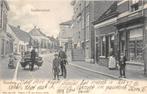AS477 Ginneken Breda Raadhuisstraat volk straatleven ca1905, Verzamelen, Ansichtkaarten | Nederland, Gelopen, Voor 1920, Noord-Brabant
