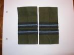 Deense schouderemblemen luitenant, Verzamelen, Militaria | Algemeen, Ophalen of Verzenden, Landmacht, Nederland, Embleem of Badge