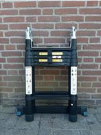 Dubbele Telescoopladder - Telescopische Vouwladder 3,8 meter, Doe-het-zelf en Verbouw, Ladders en Trappen, Ophalen, Nieuw, 2 tot 4 meter